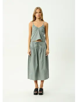 Afends Afends Women's Pinned Organic Midi Skirt