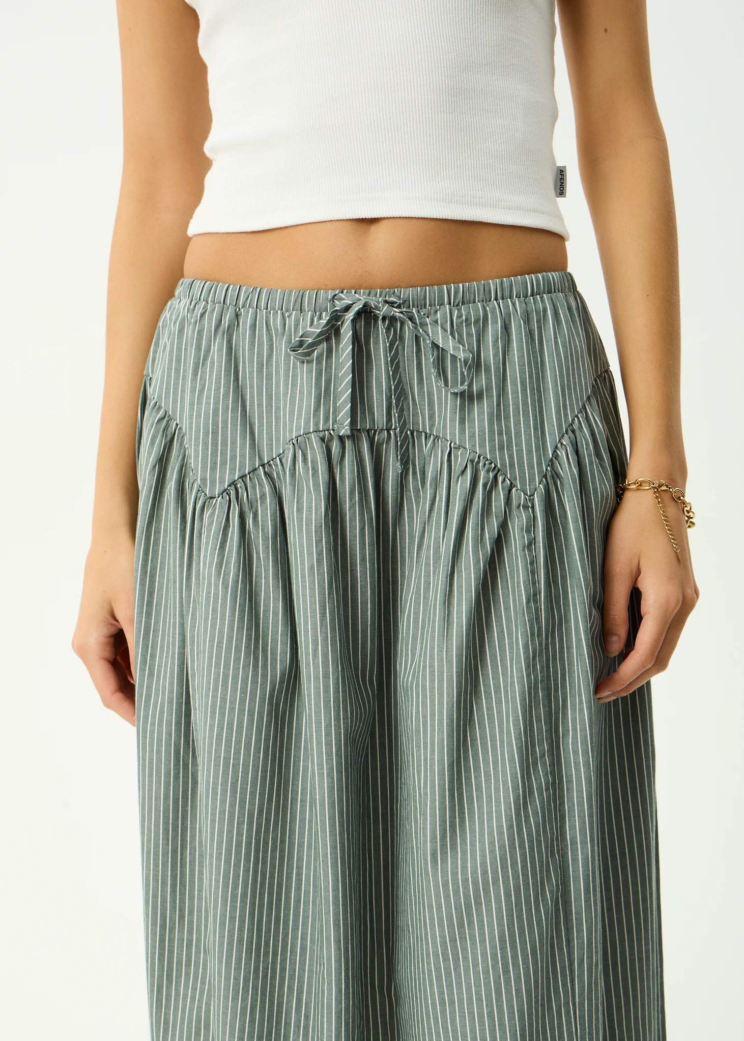 Afends Afends Women's Pinned Organic Midi Skirt