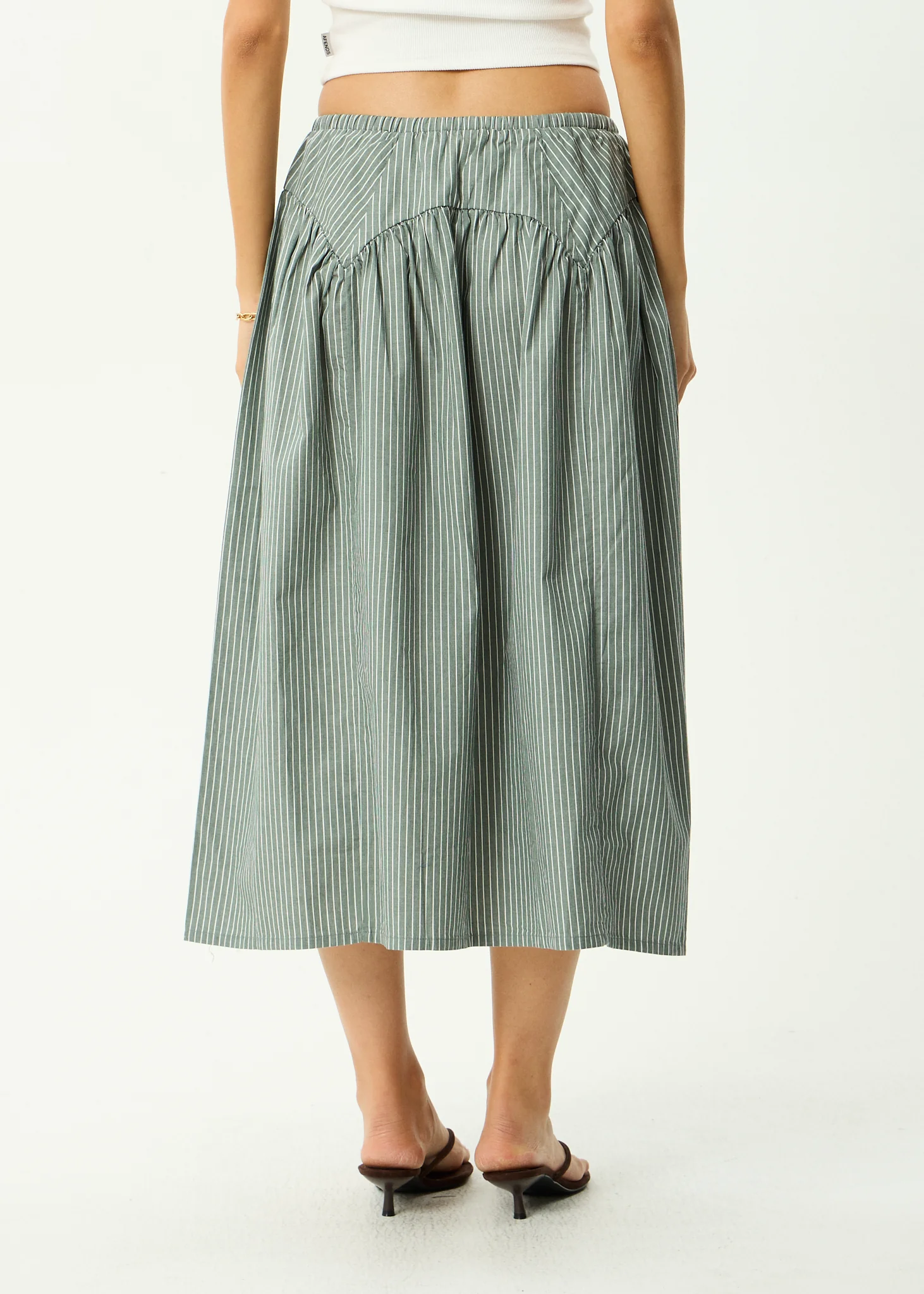 Afends Afends Women's Pinned Organic Midi Skirt
