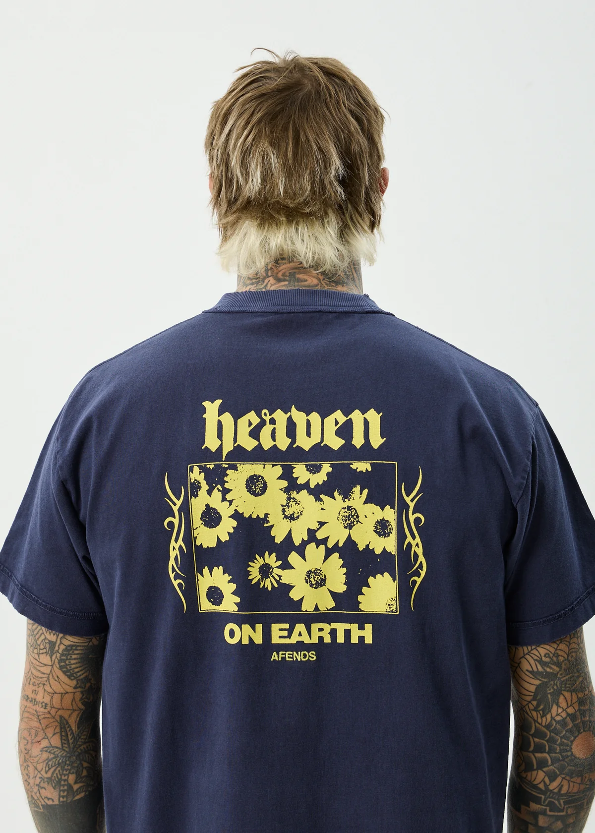 Afends Afends Men's Heaven Heavyweight Boxy Fit Tee