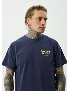 Afends Afends Men's Heaven Heavyweight Boxy Fit Tee