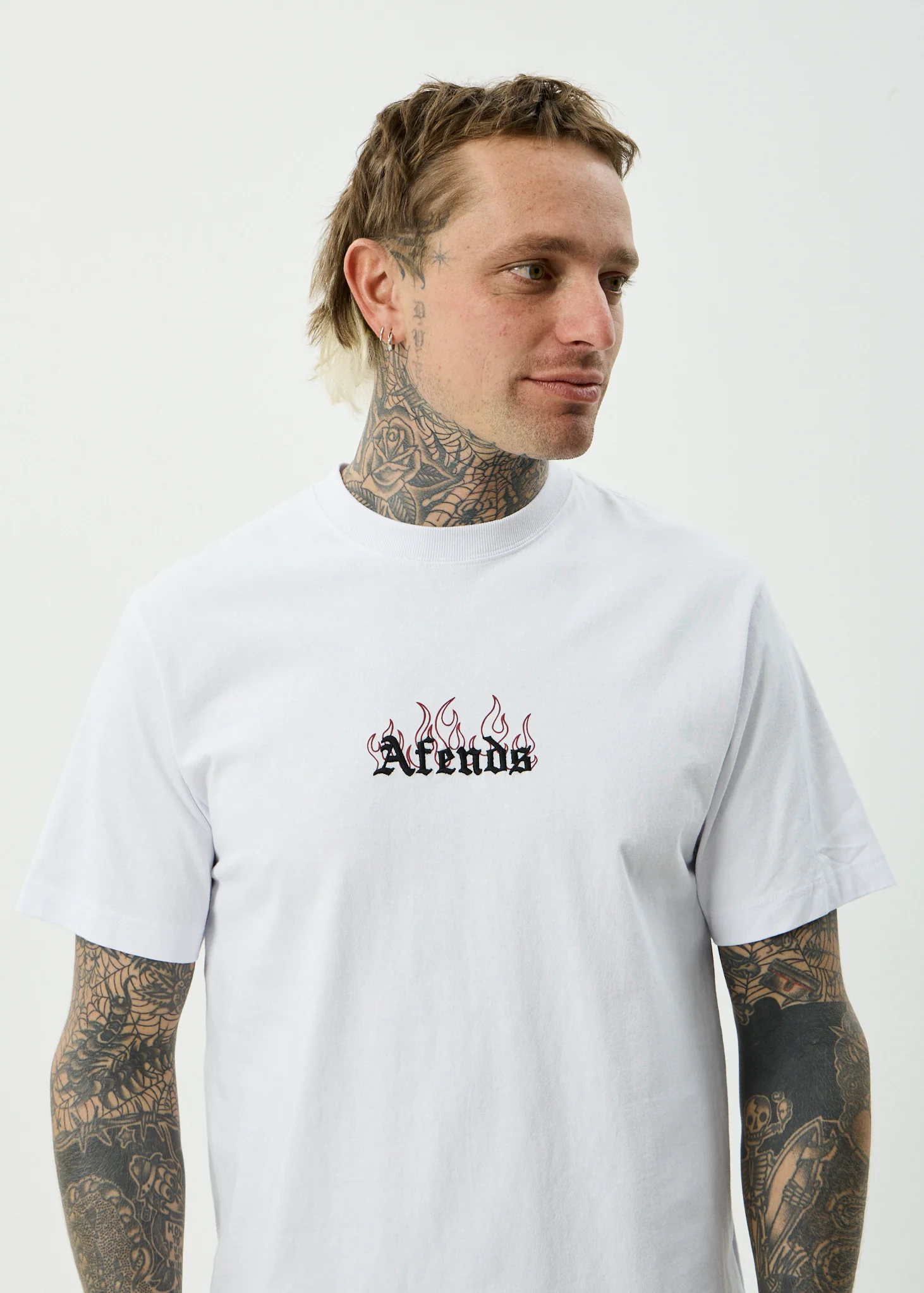 Afends Afends Men's Temporal Heavyweight Retro Fit Tee