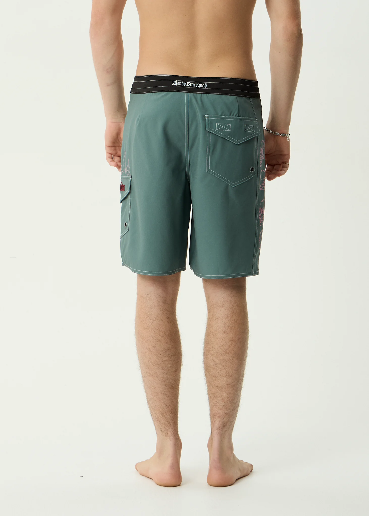 Afends Afends Men's Temporal Surf Related Boardshort 18"