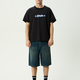 Afends Afends Men's Created Heavyweight Boxy Ringer Fit Tee