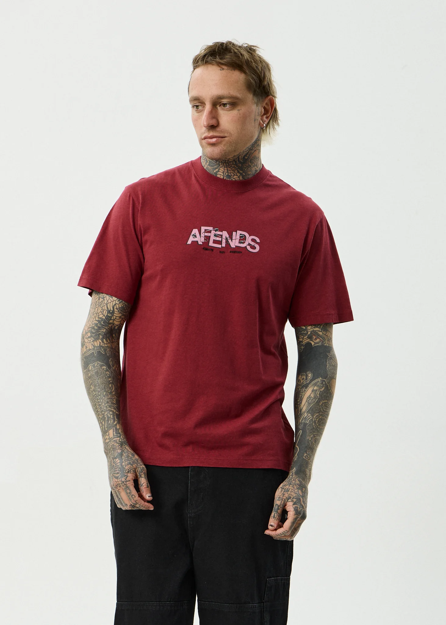 Afends Afends Men's Safety Hemp Retro Fit Tee