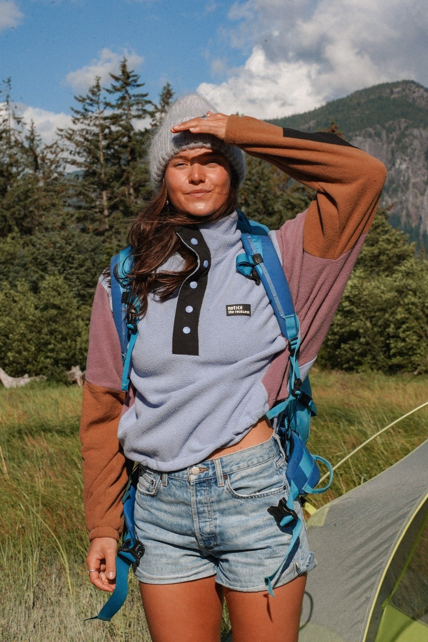 Notice The Reckless. Notice the Reckless Women's Vagabond Cropped Fleece