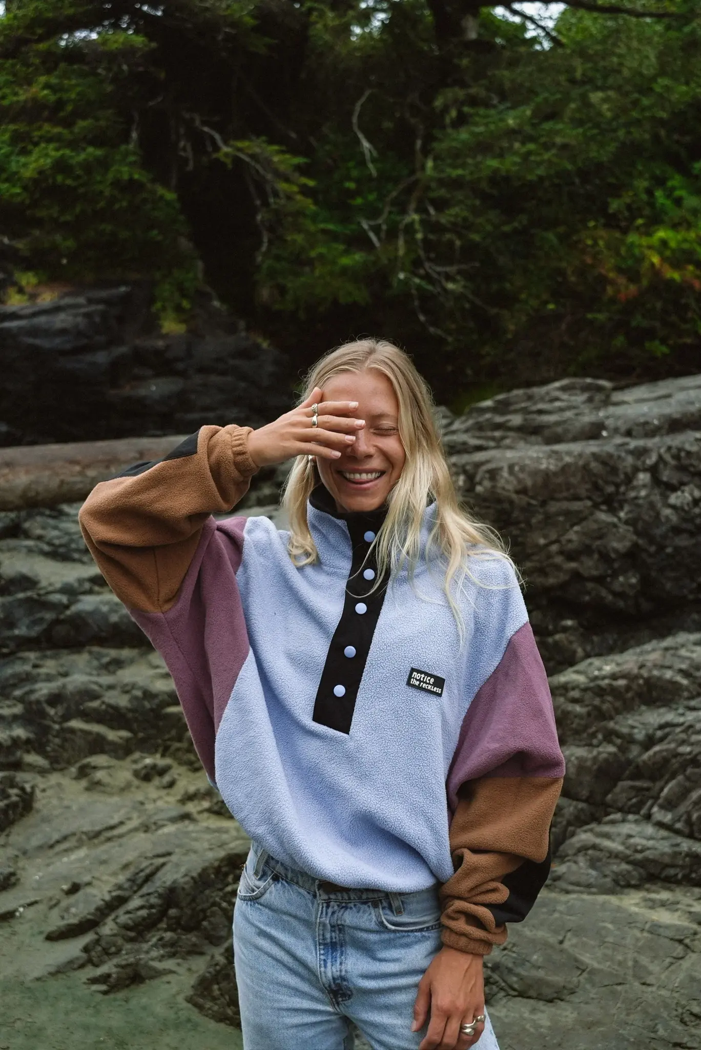 Notice The Reckless. Notice the Reckless Women's Vagabond Cropped Fleece