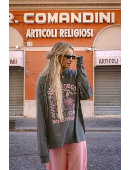 Notice The Reckless. Notice the Reckless Women's Bad Decisions Oversized Longsleeve