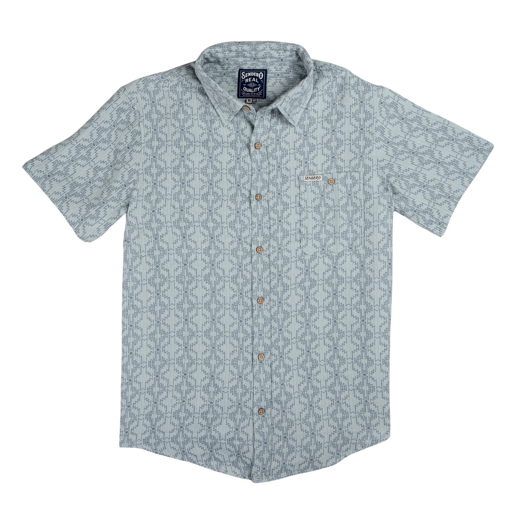 Sendero Provisions Co. Sendero Men's City Slicker Button Up Short Sleeve