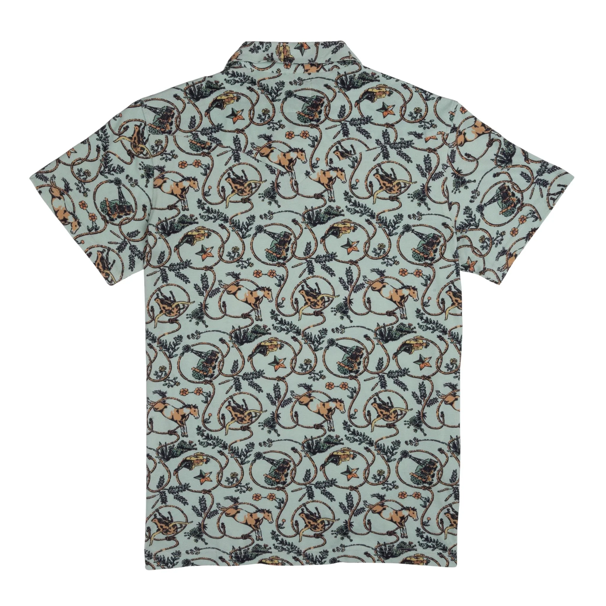 Sendero Provisions Co. Sendero Men's Cantina Pique Polo Shortsleeve Shirt