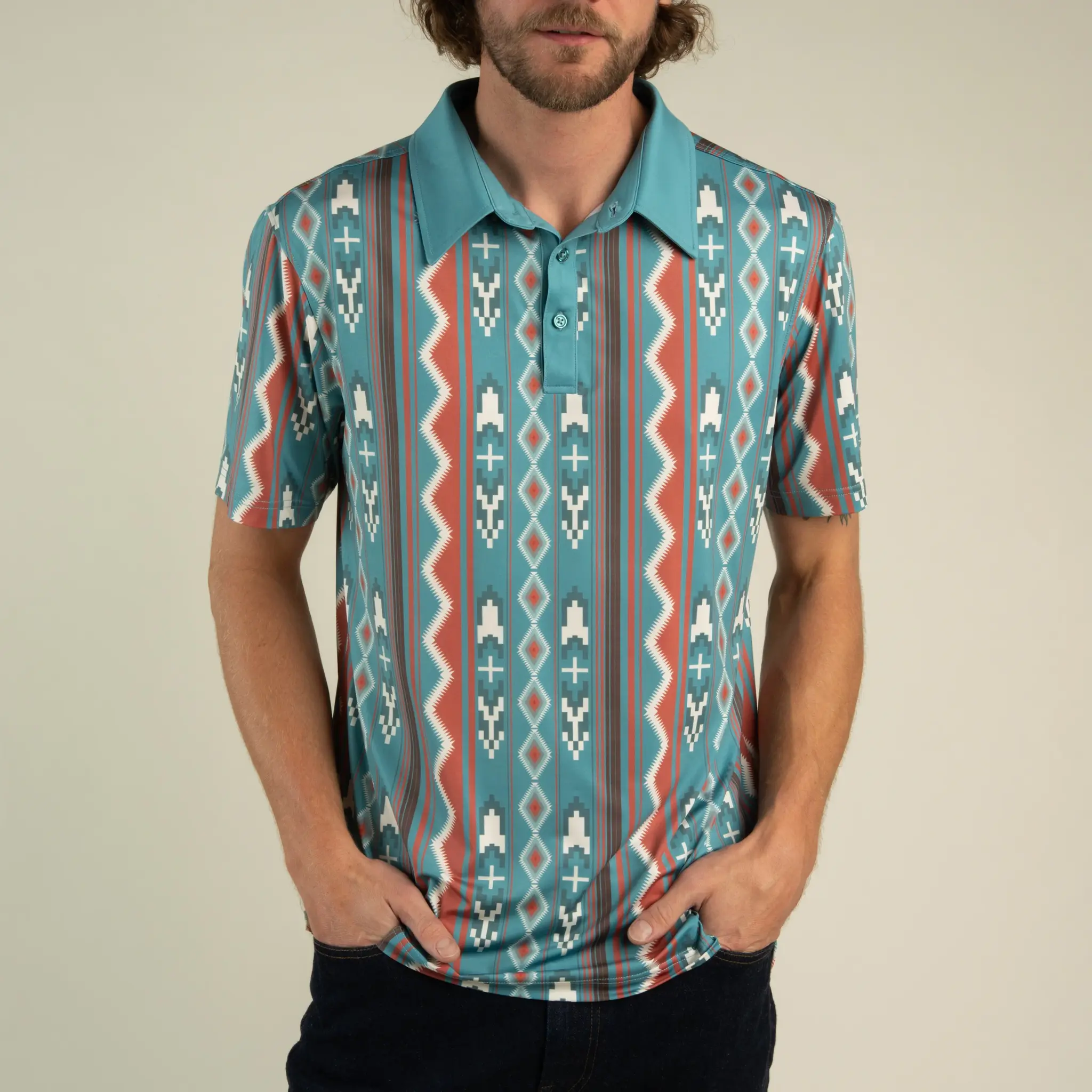 Sendero Provisions Co. Sendero Men's High Noon Performance Polo