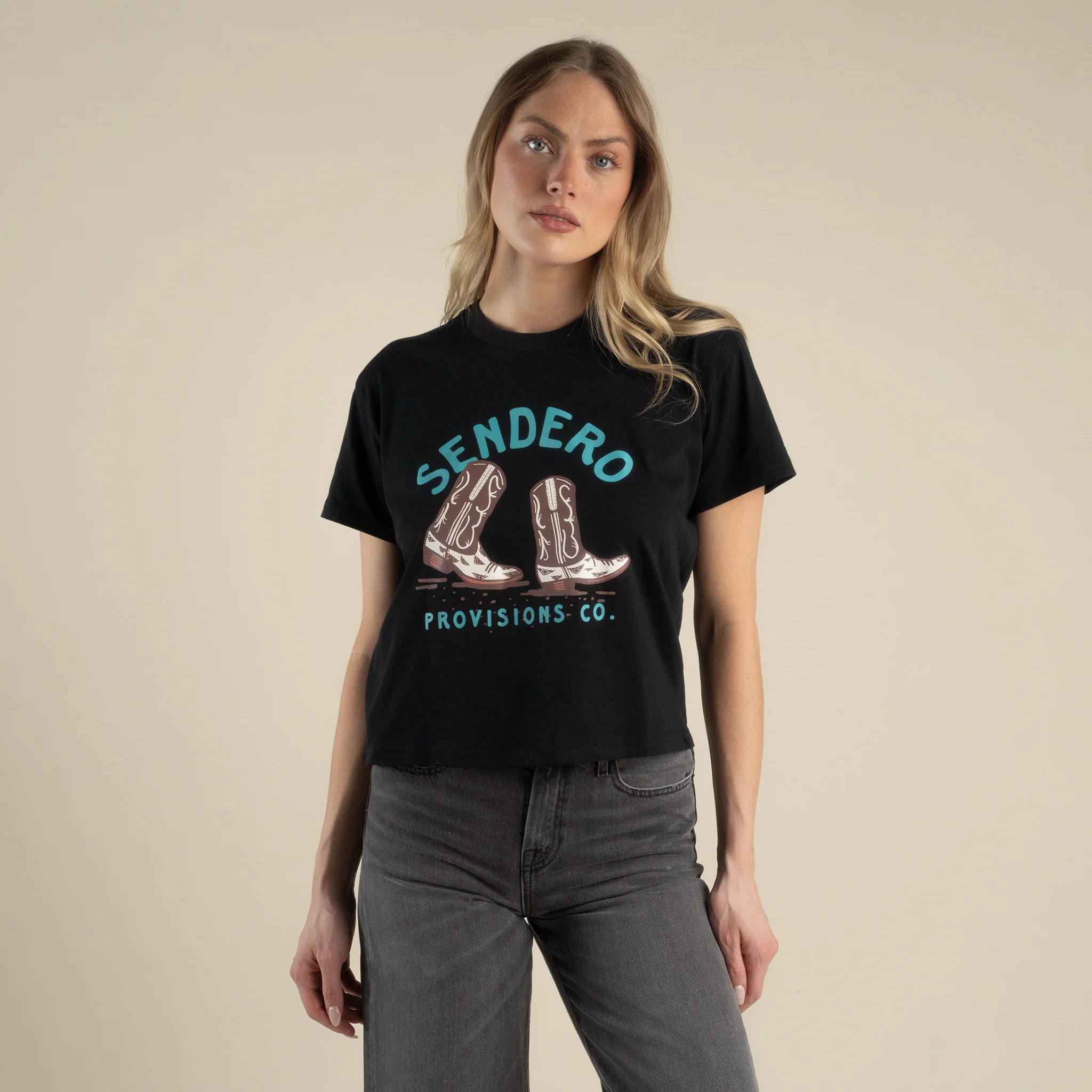 Sendero Provisions Co. Sendero Women's High Stepper Boxy Tee
