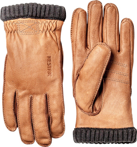 Hestra Hestra Deerskin Primaloft Ribbed Glove
