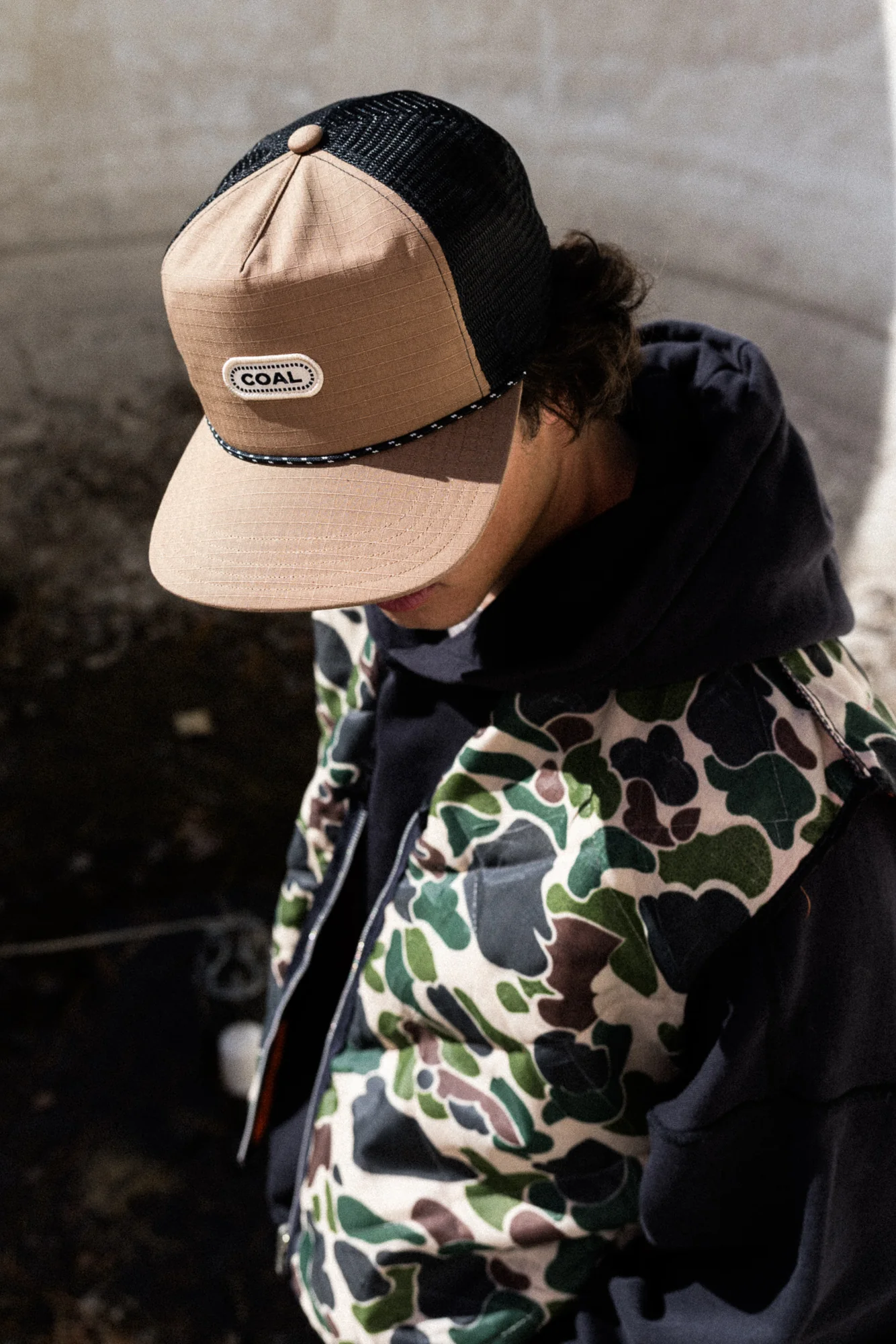 Coal Coal The Atlas Mesh - Vintage Ripstop Cap