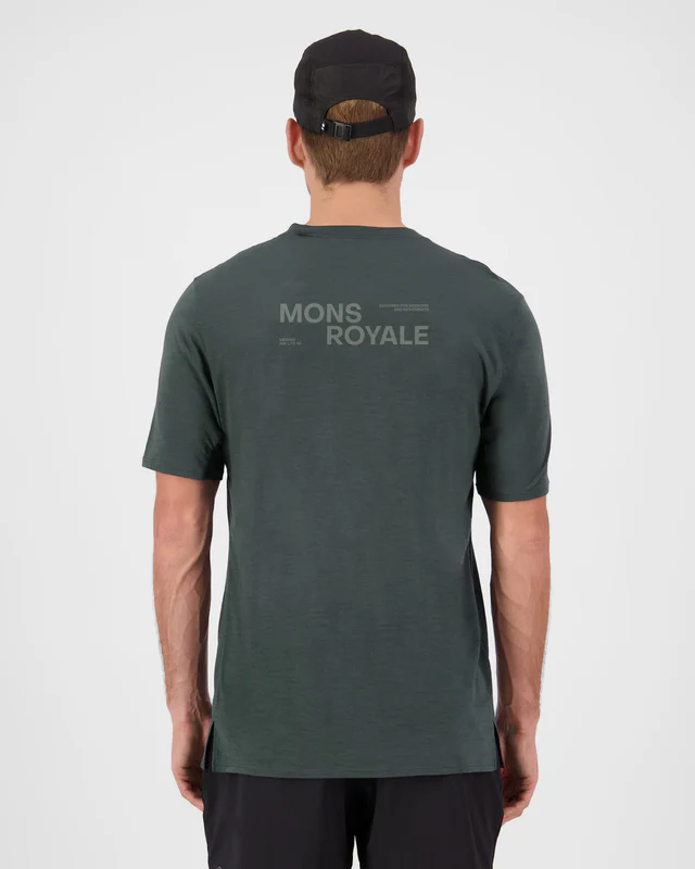 MONS ROYALE Mons Royale Men's Aero Ultralight Merino Tee