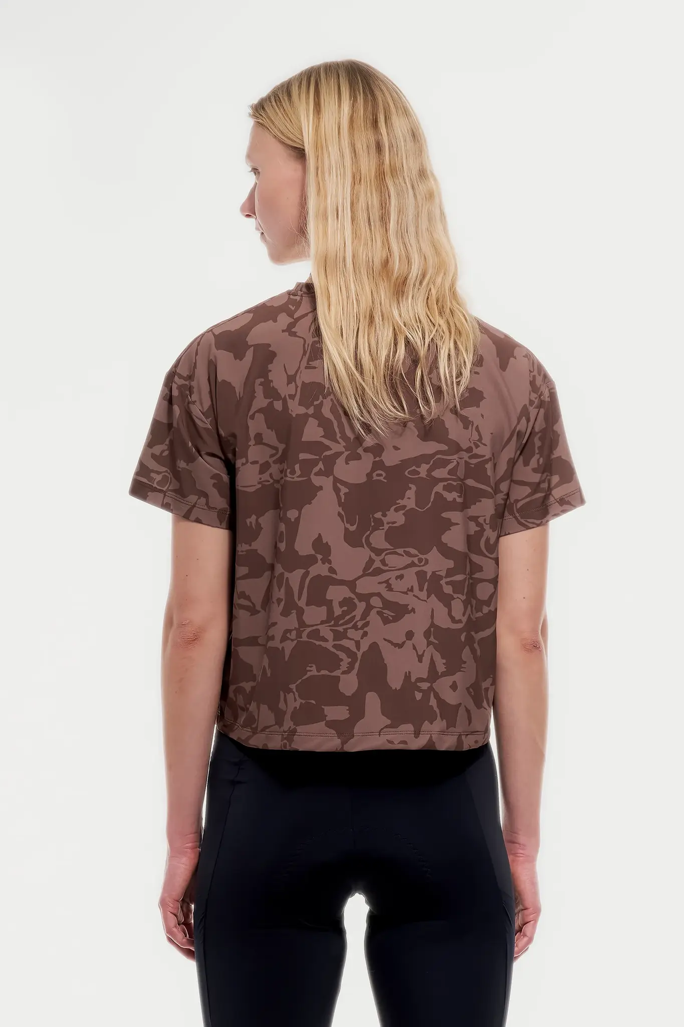 Peppermint Cycling Co. Peppermint Cycling Women's Backroads Crop Tee