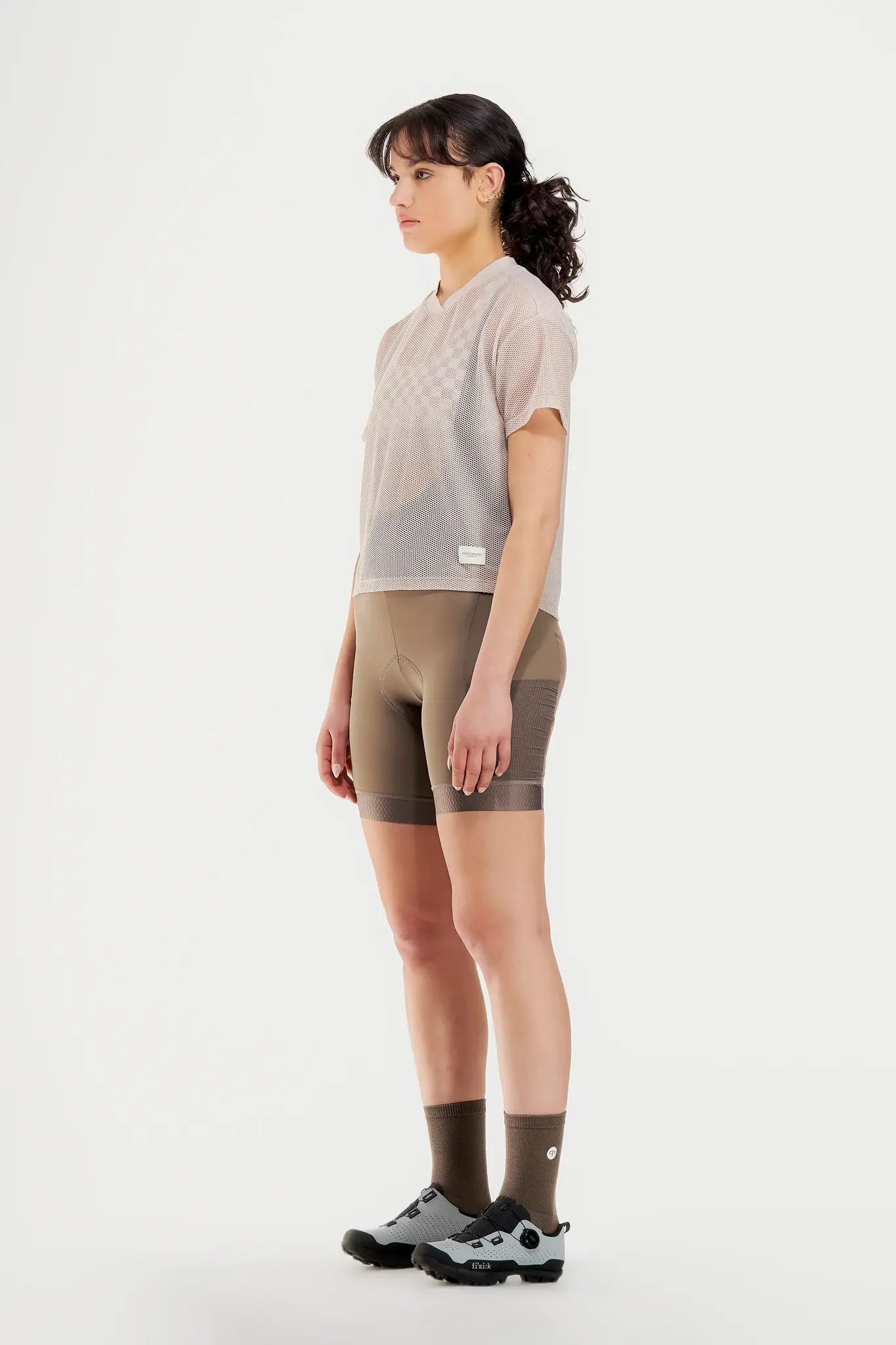 Peppermint Cycling Co. Peppermint Cycling Women's Backroads Crop Mesh