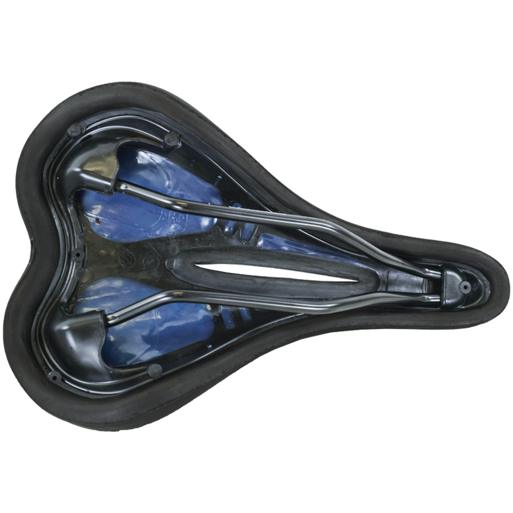 SERFAS Serfas Men's E-Gel Dual Density Cut-Out Saddle - Vinyl