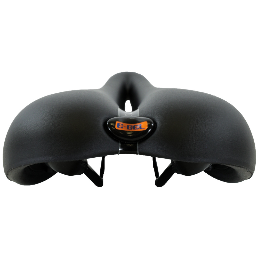 SERFAS Serfas Men's E-Gel Dual Density Cut-Out Saddle - Vinyl