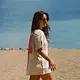 Notice The Reckless. Notice the Reckless Women's Stay Salty Oversized Tee