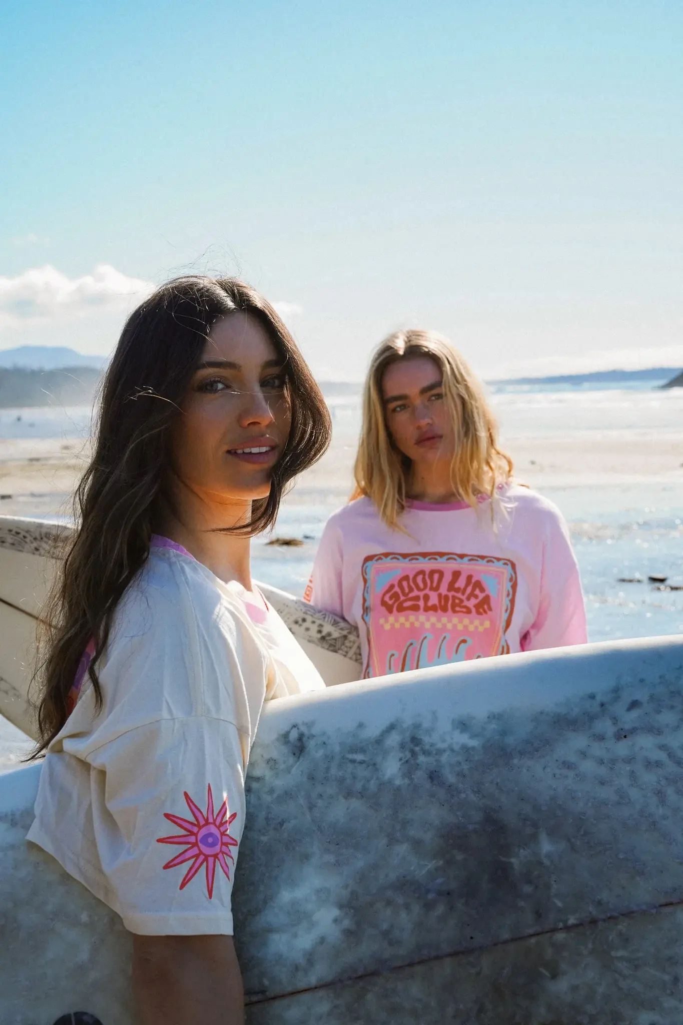 Notice The Reckless. Notice the Reckless Women's Stay Salty Oversized Tee
