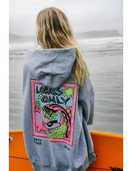 Notice The Reckless. Notice the Reckless Women's Locals Only Drop Hoodie