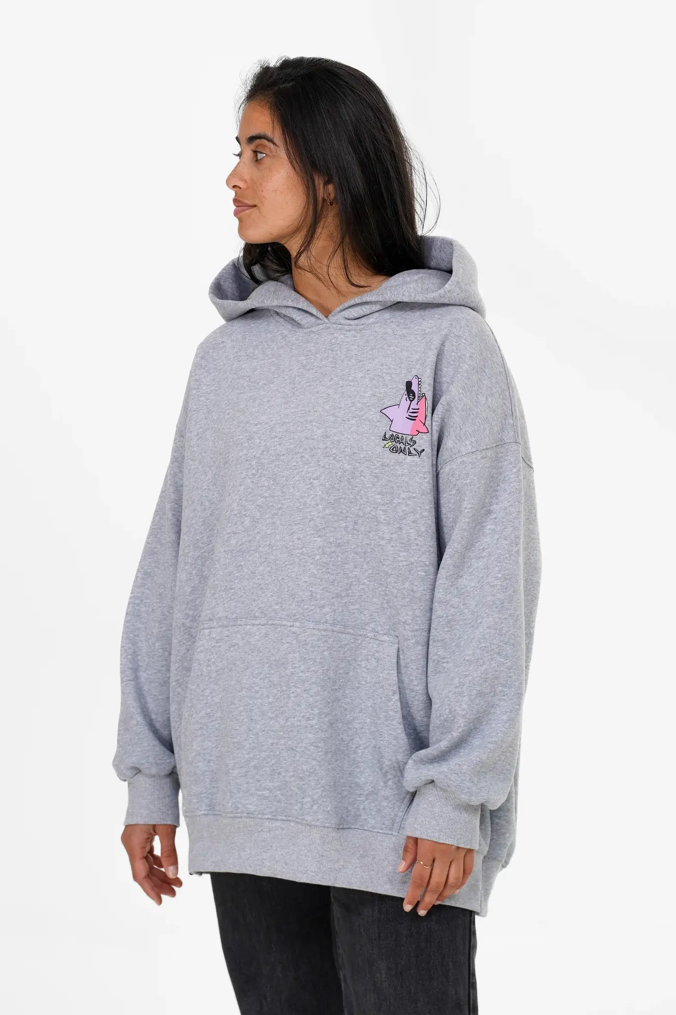 Notice The Reckless. Notice the Reckless Women's Locals Only Drop Hoodie