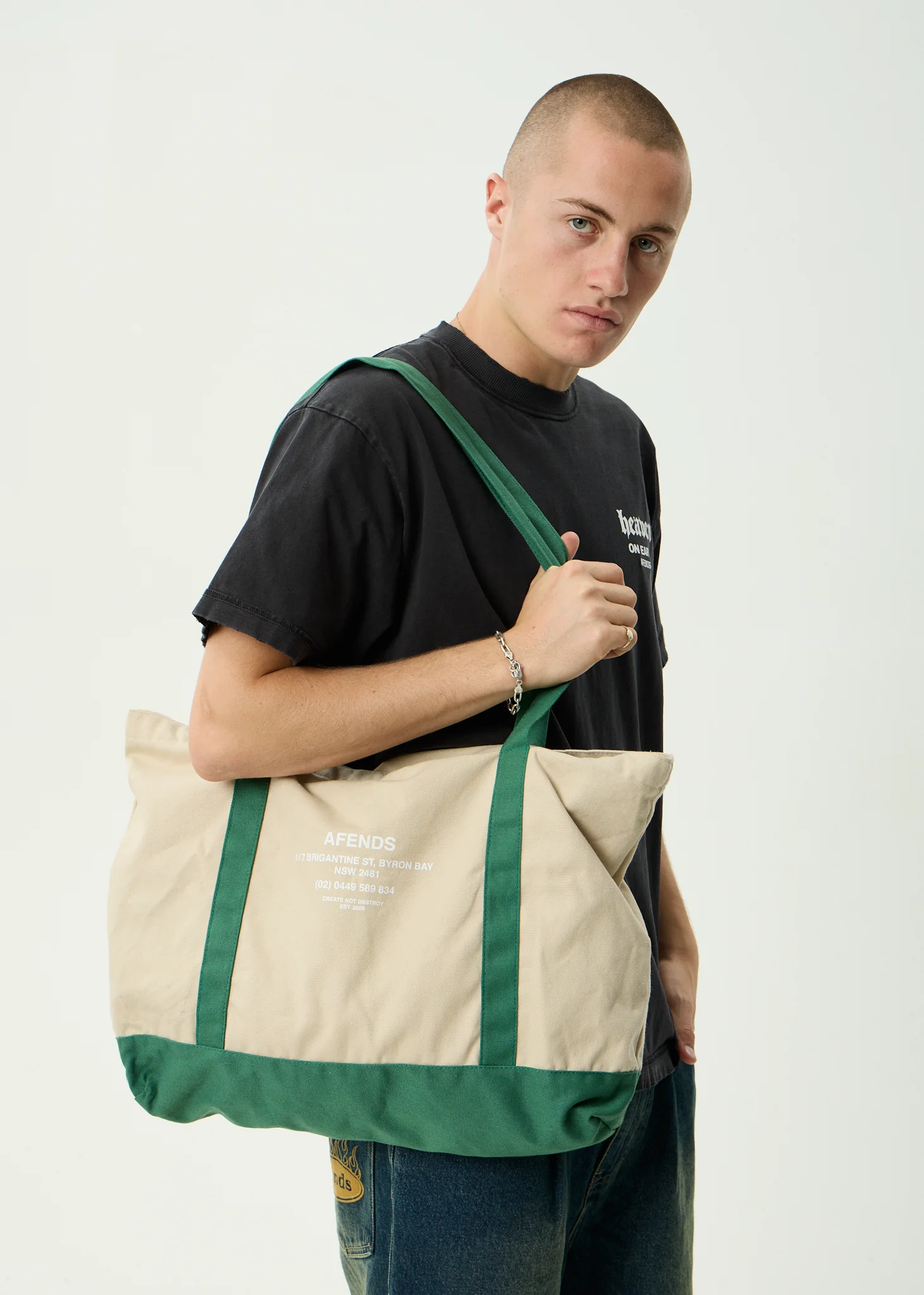 Afends Afends HQ Tote Bag