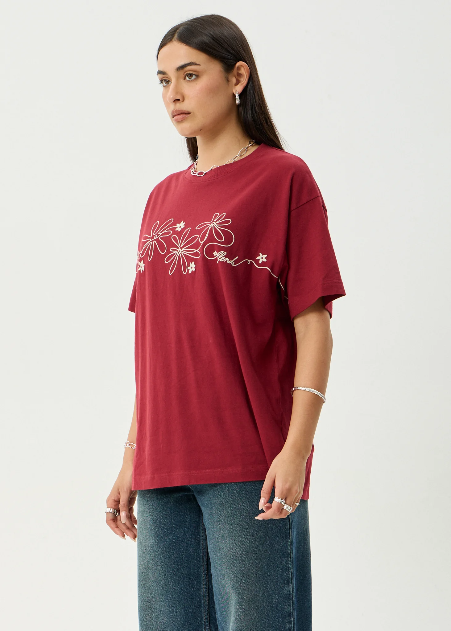 Afends Afends Women's Locket Oversized Tee