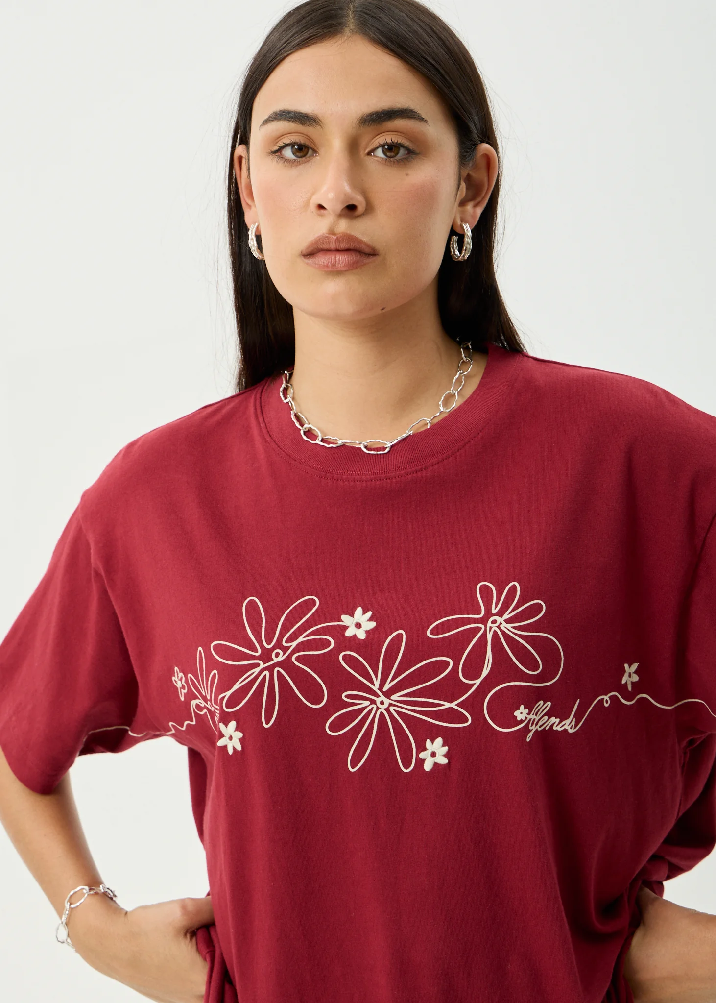 Afends Afends Women's Locket Oversized Tee