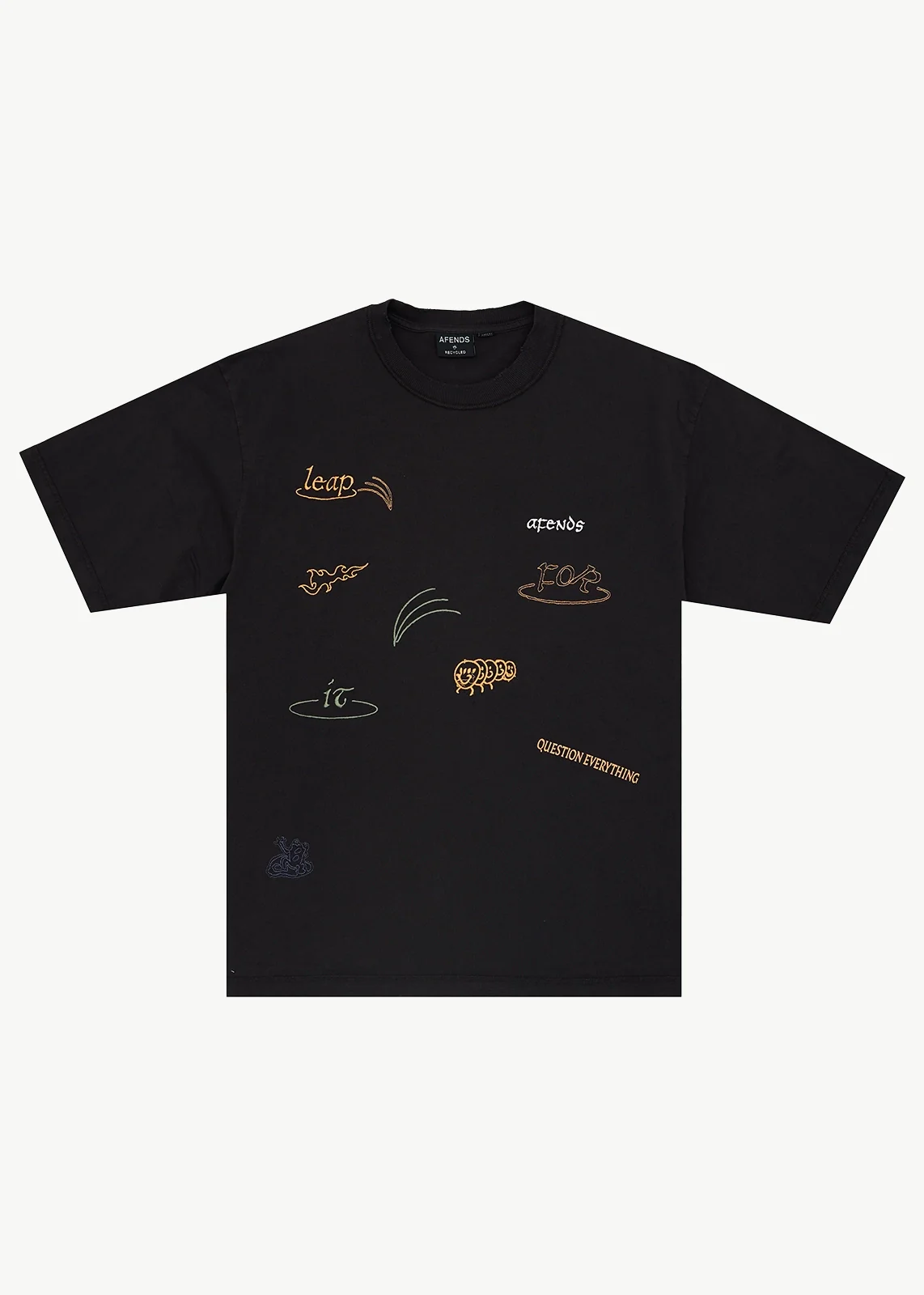 Afends Afends Men's Leap Heavyweight Boxy Tee