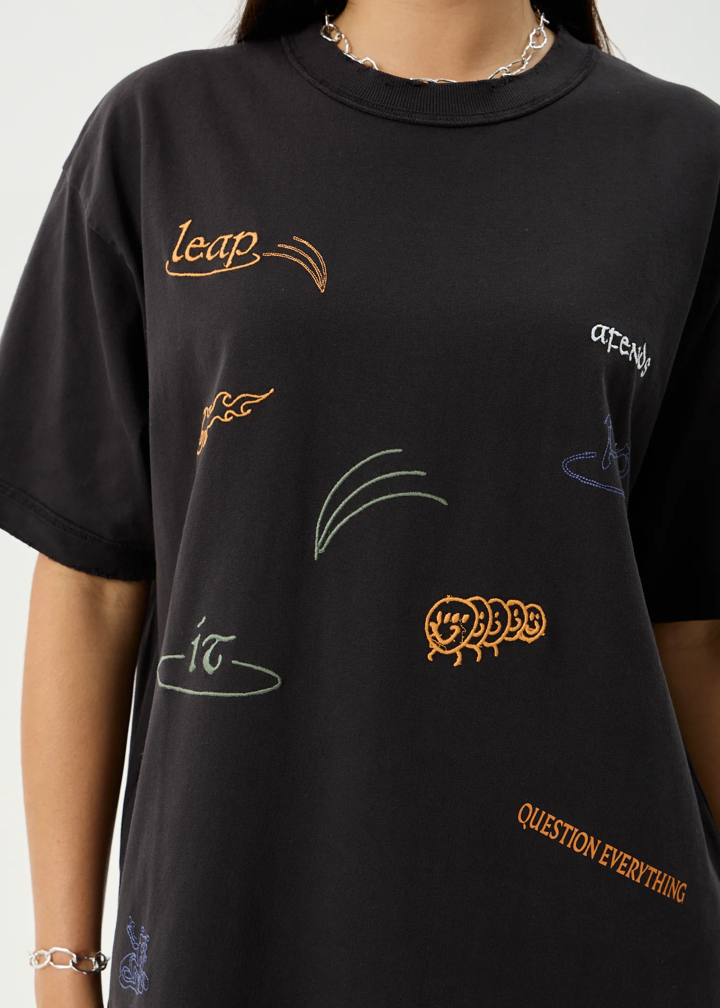 Afends Afends Men's Leap Heavyweight Boxy Tee