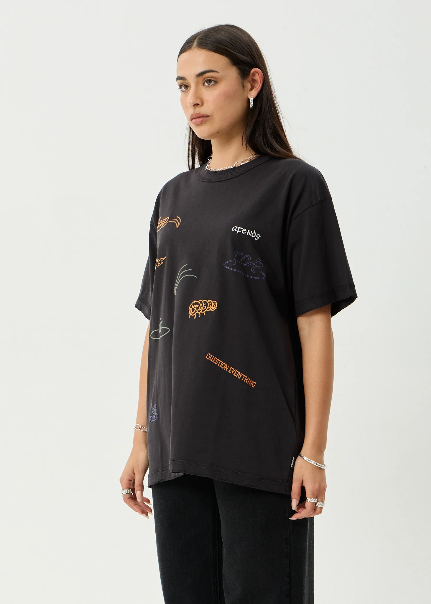Afends Afends Men's Leap Heavyweight Boxy Tee