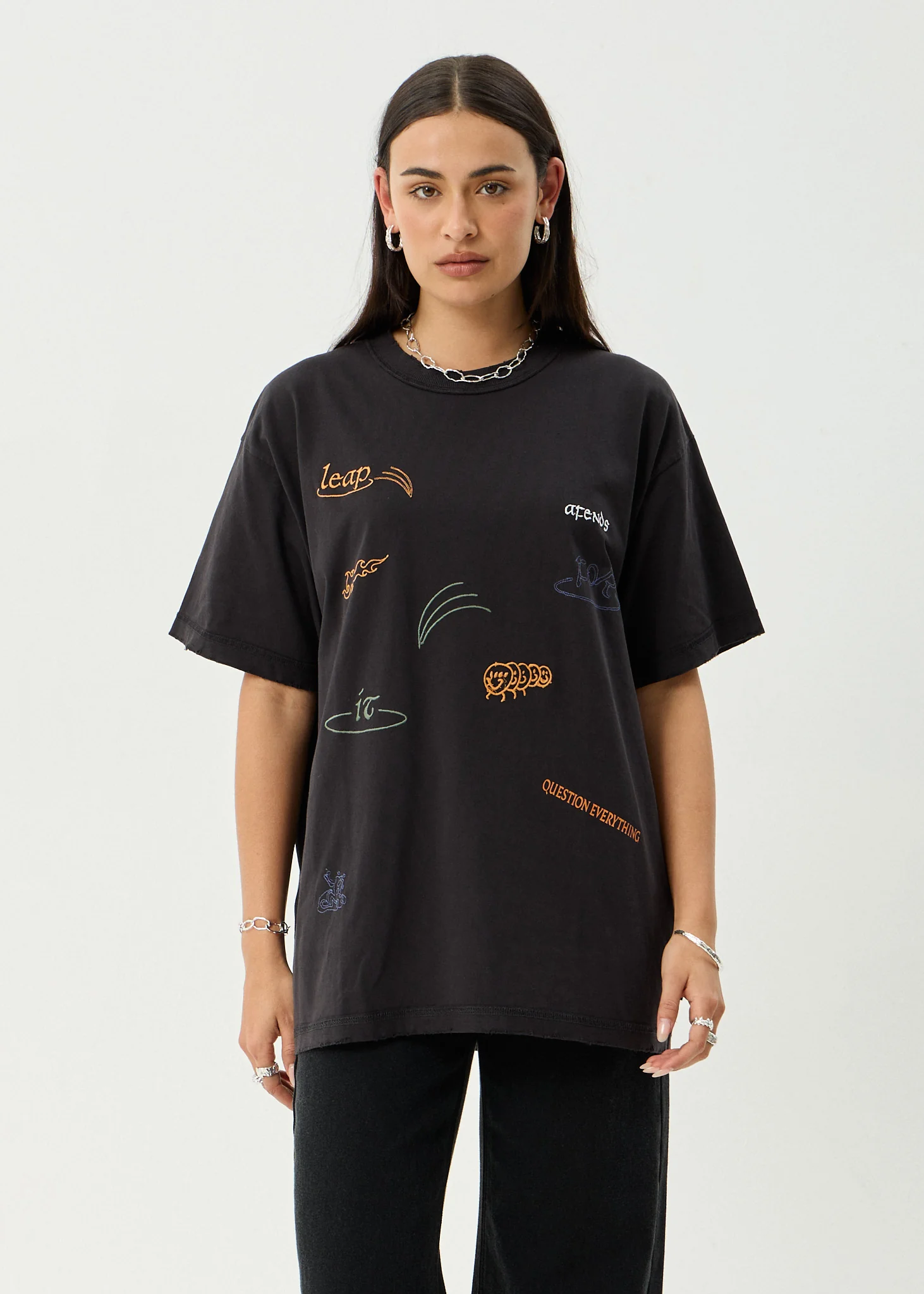 Afends Afends Men's Leap Heavyweight Boxy Tee