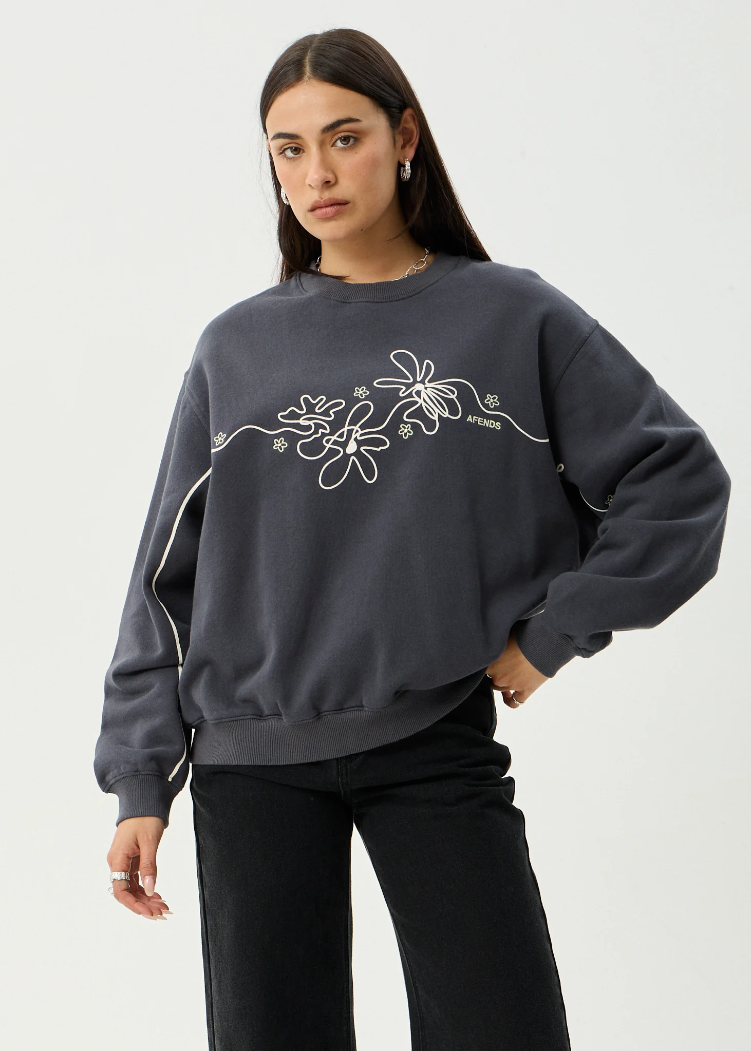 Afends Afends Women's Locket Crew Neck