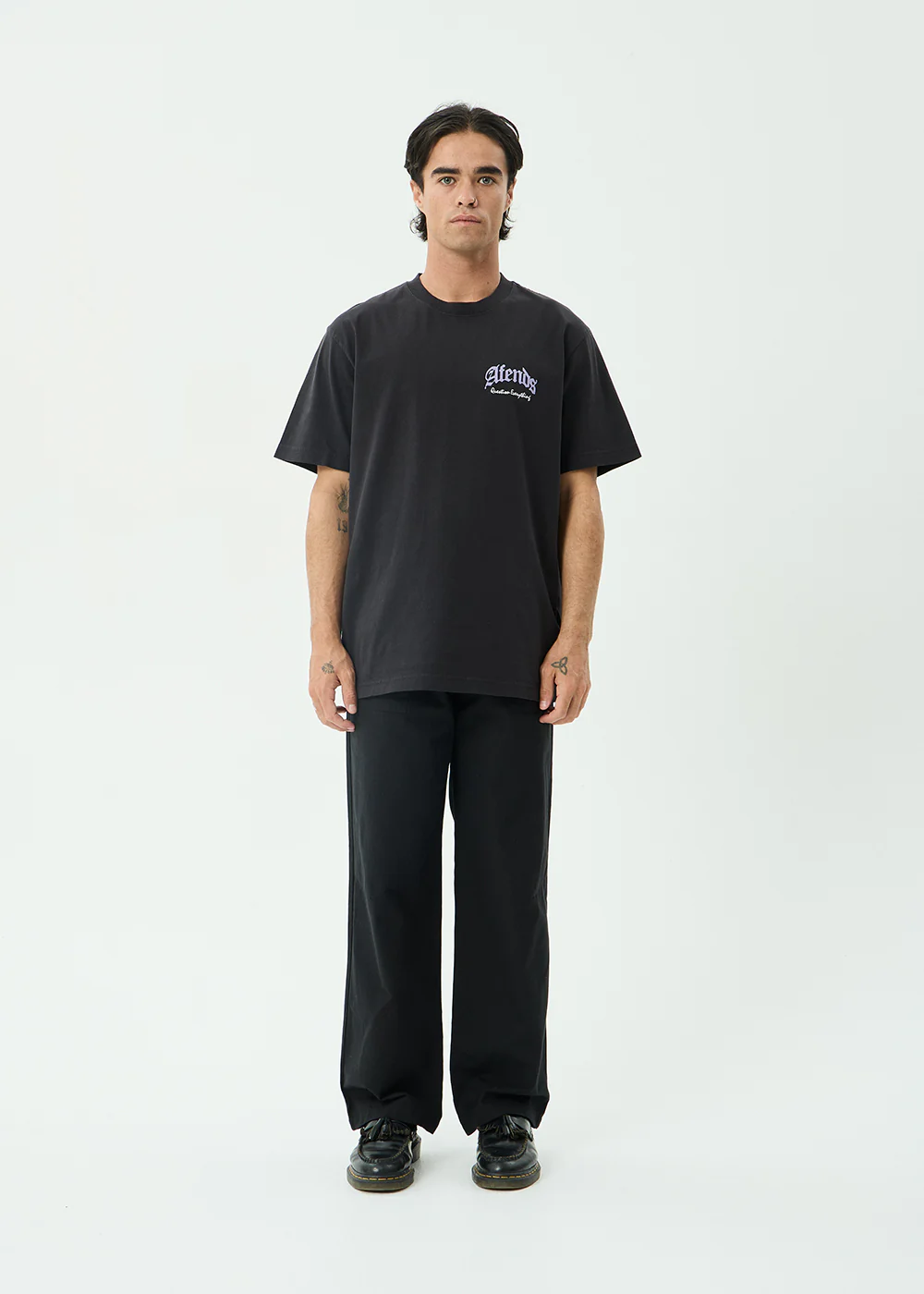 Afends Afends Men's Thirty Three Ten Retro Fit Tee