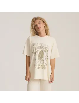 Roark Roark Women's Plant Seeds Oversized Tee