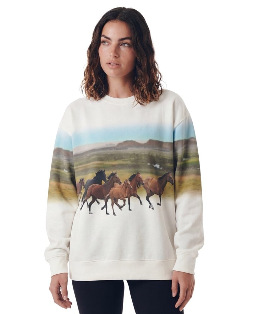 TeamLTD TeamLTD. Women's Run Wild Crewneck