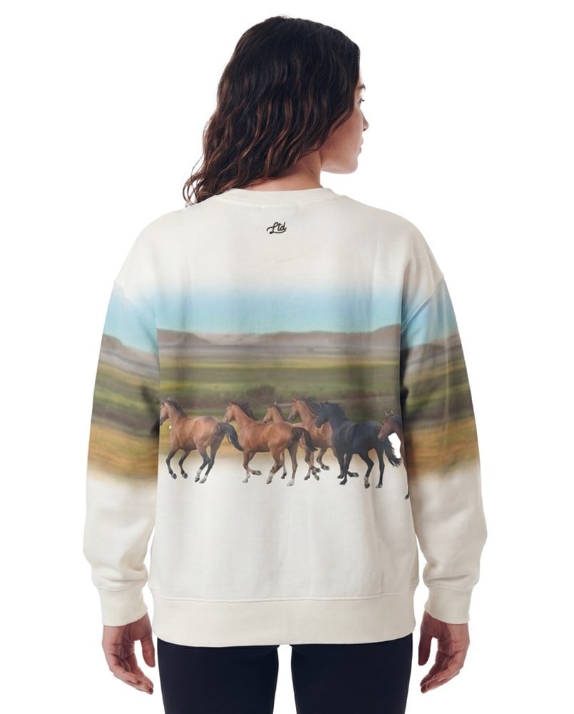 TeamLTD TeamLTD. Women's Run Wild Crewneck