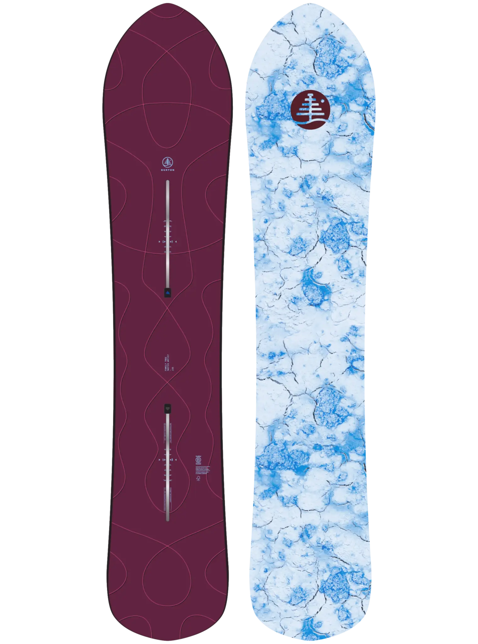Burton Burton Family Tree Sketch Artist Camber Snowboard