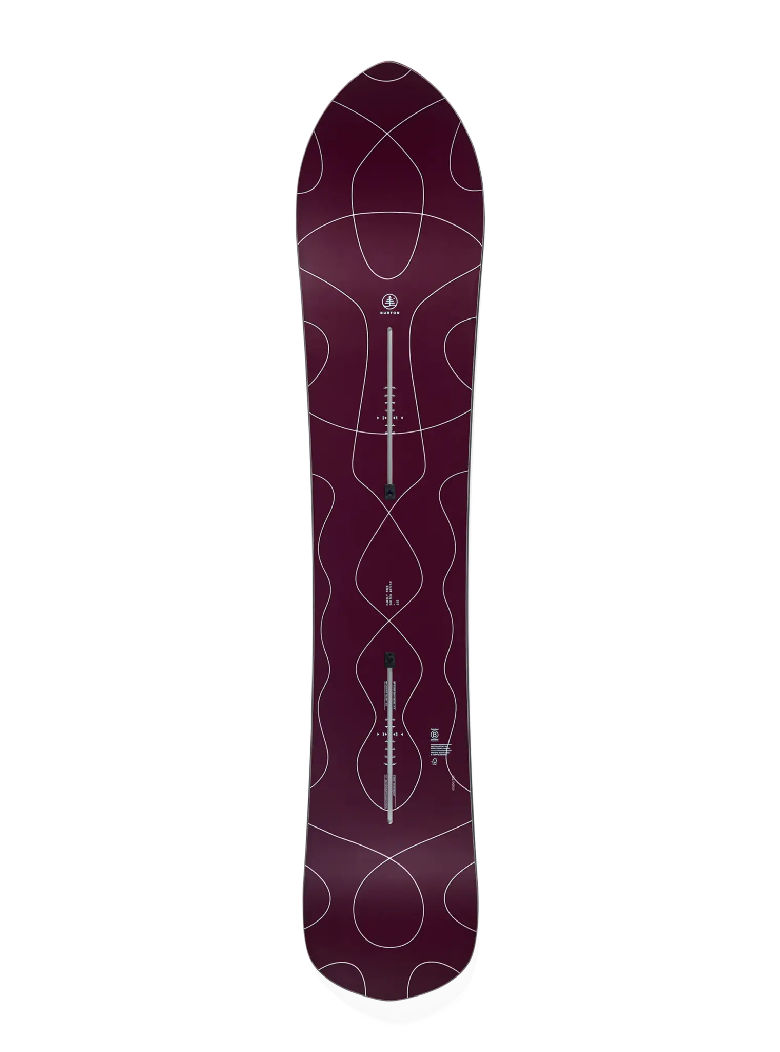 Burton Burton Family Tree Sketch Artist Camber Snowboard