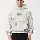Afends Afends Men's Spiritual Distressed Boxy Hood
