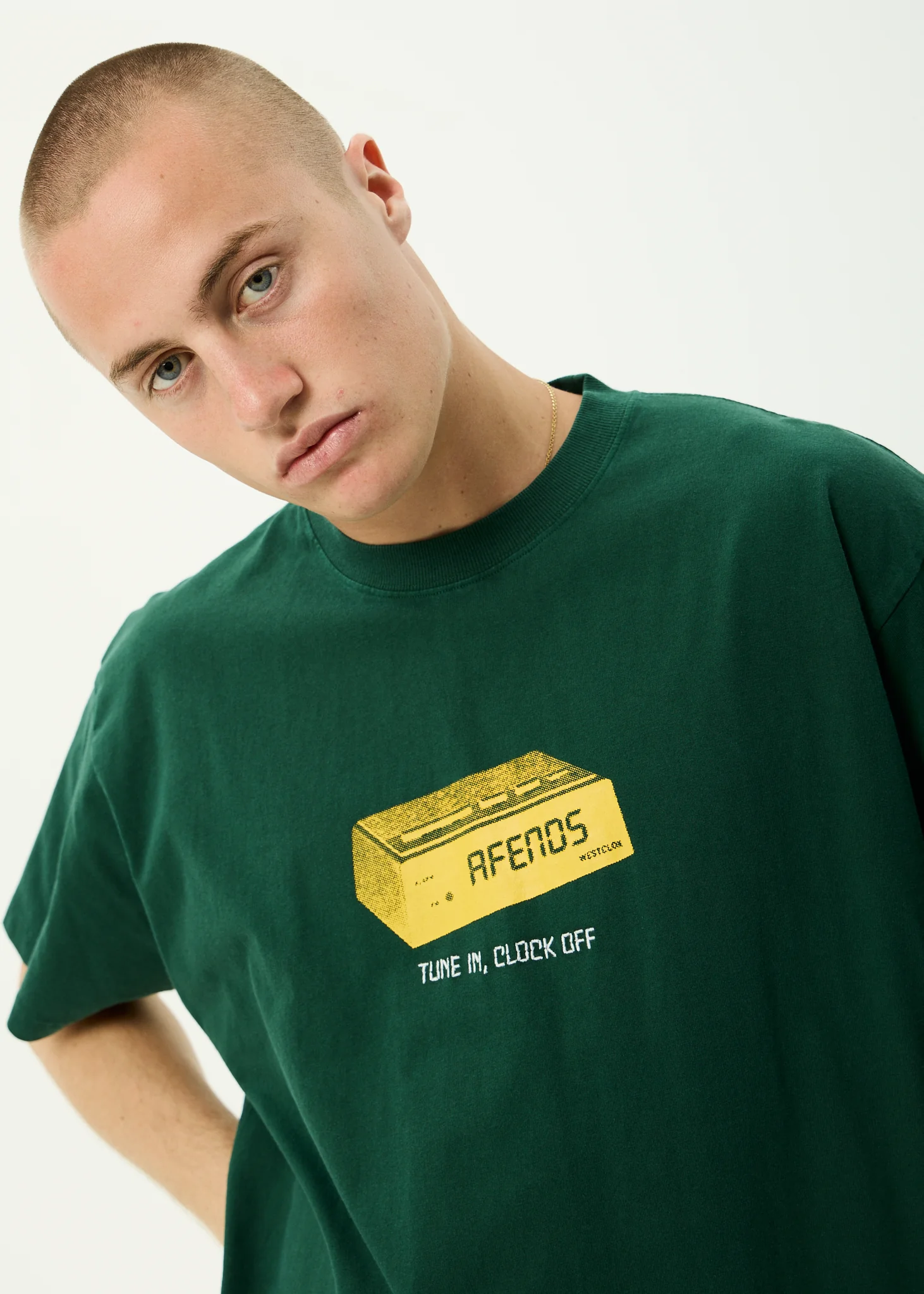 Afends Afends Men's Clock Off Boxy Tee
