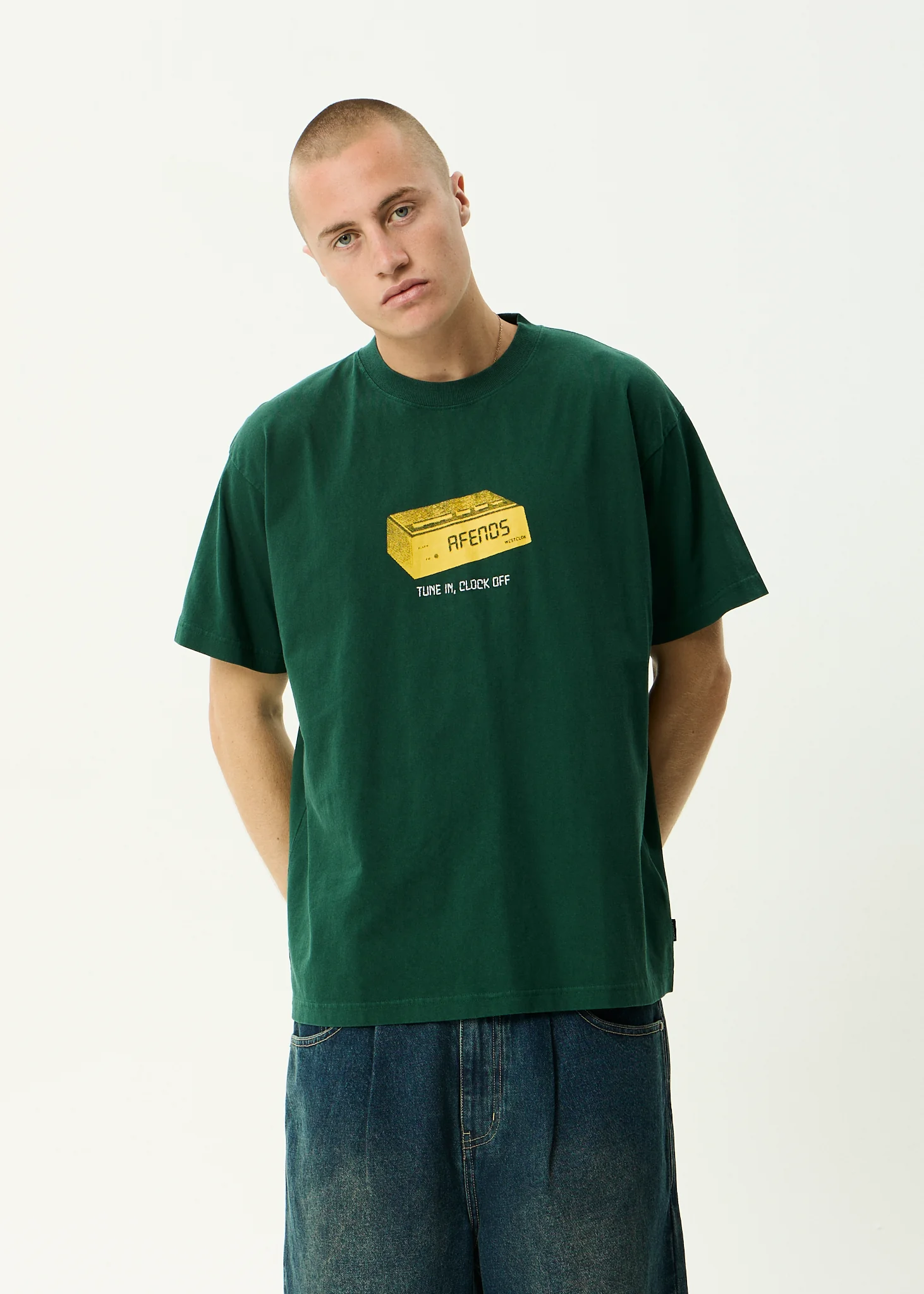 Afends Afends Men's Clock Off Boxy Tee