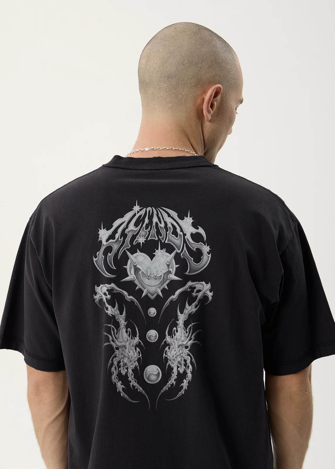 Afends Afends Men's Scorpius Heavyweight Boxy Tee