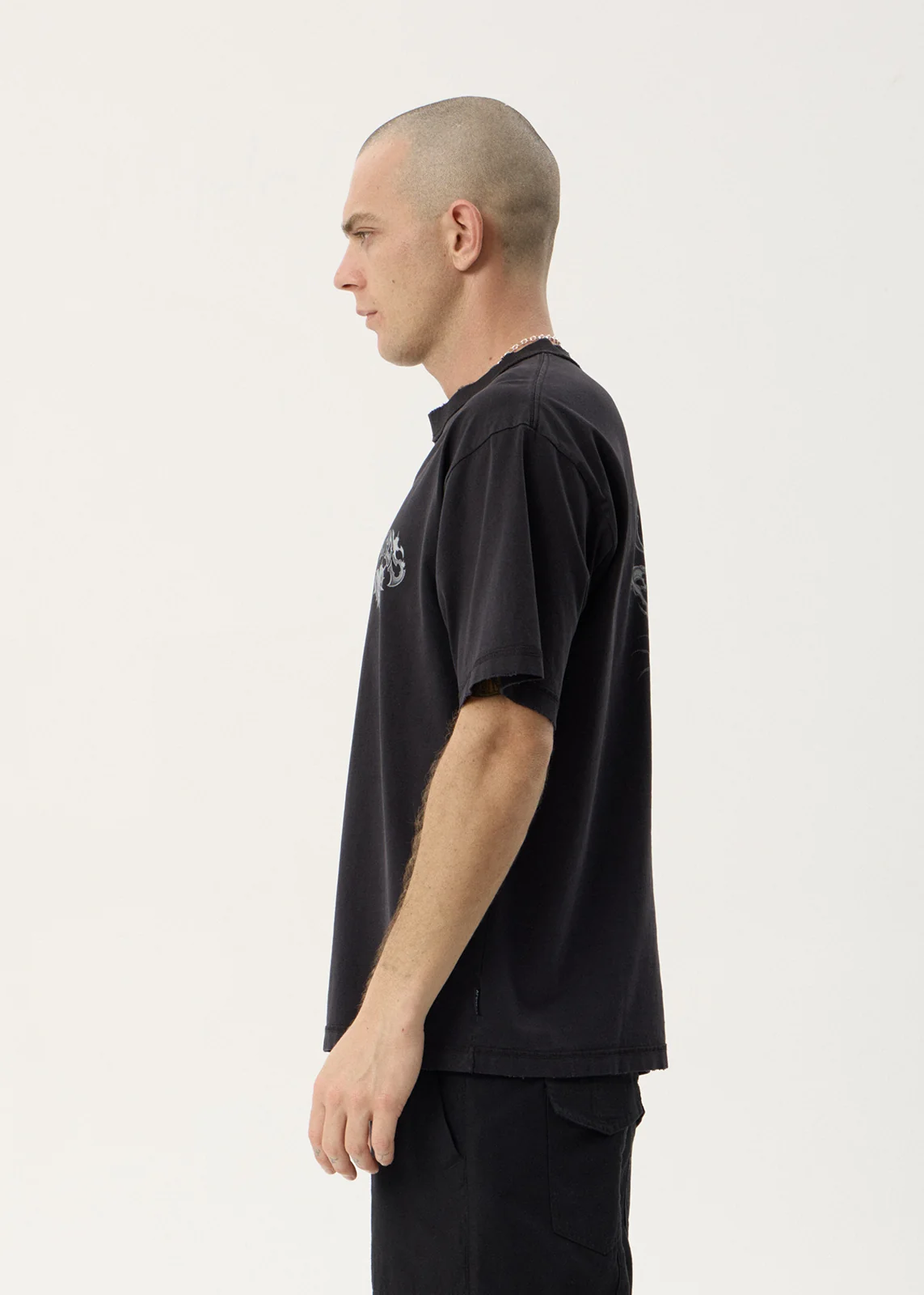 Afends Afends Men's Scorpius Heavyweight Boxy Tee