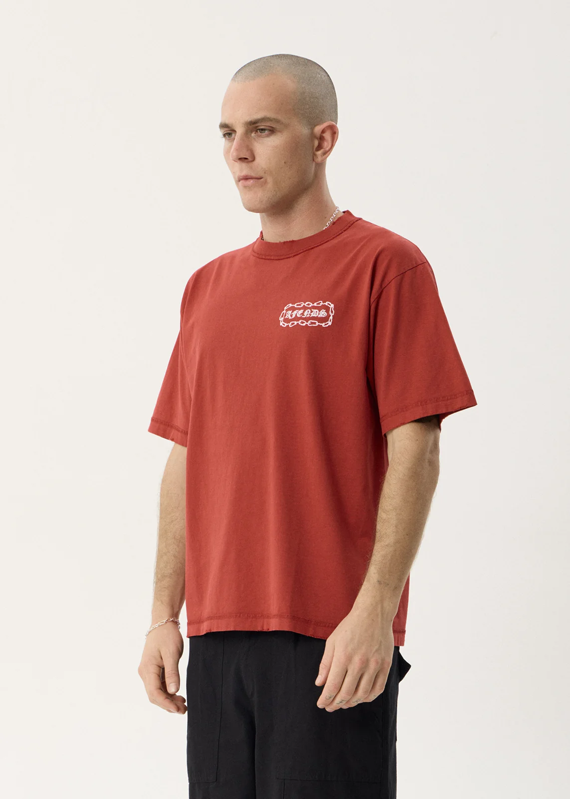 Afends Afends Men's Spiritual Heavyweight Boxy Tee