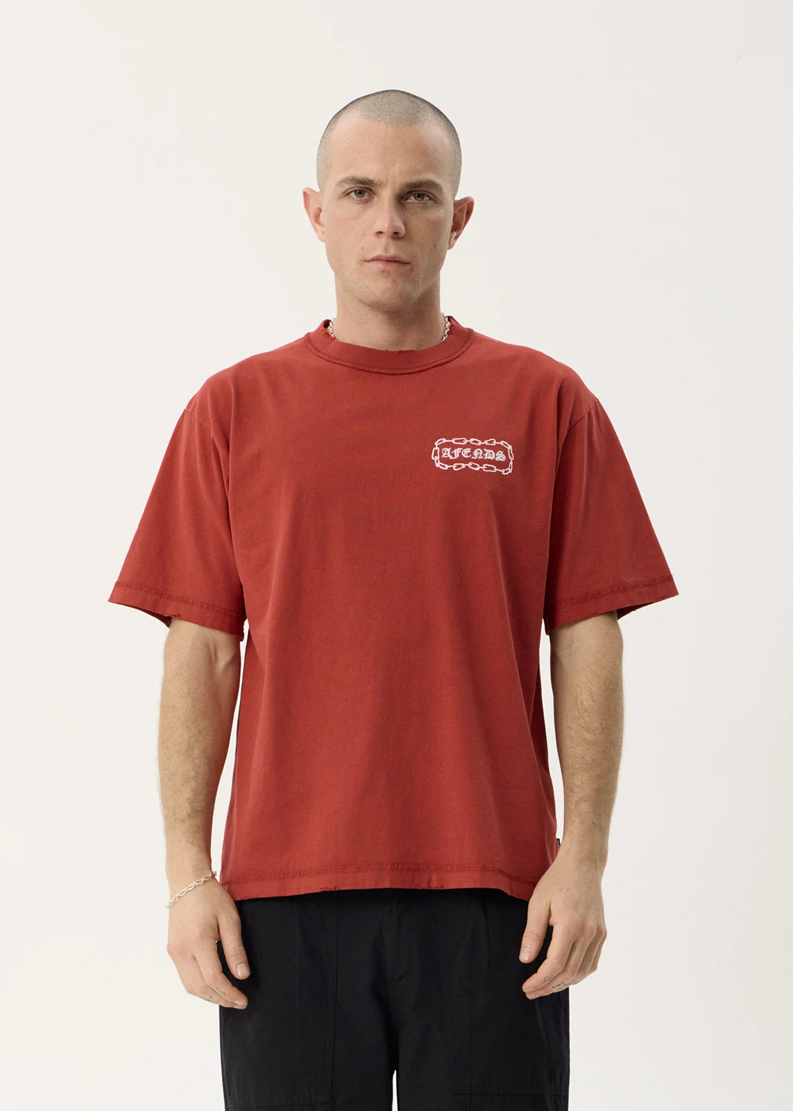 Afends Afends Men's Spiritual Heavyweight Boxy Tee