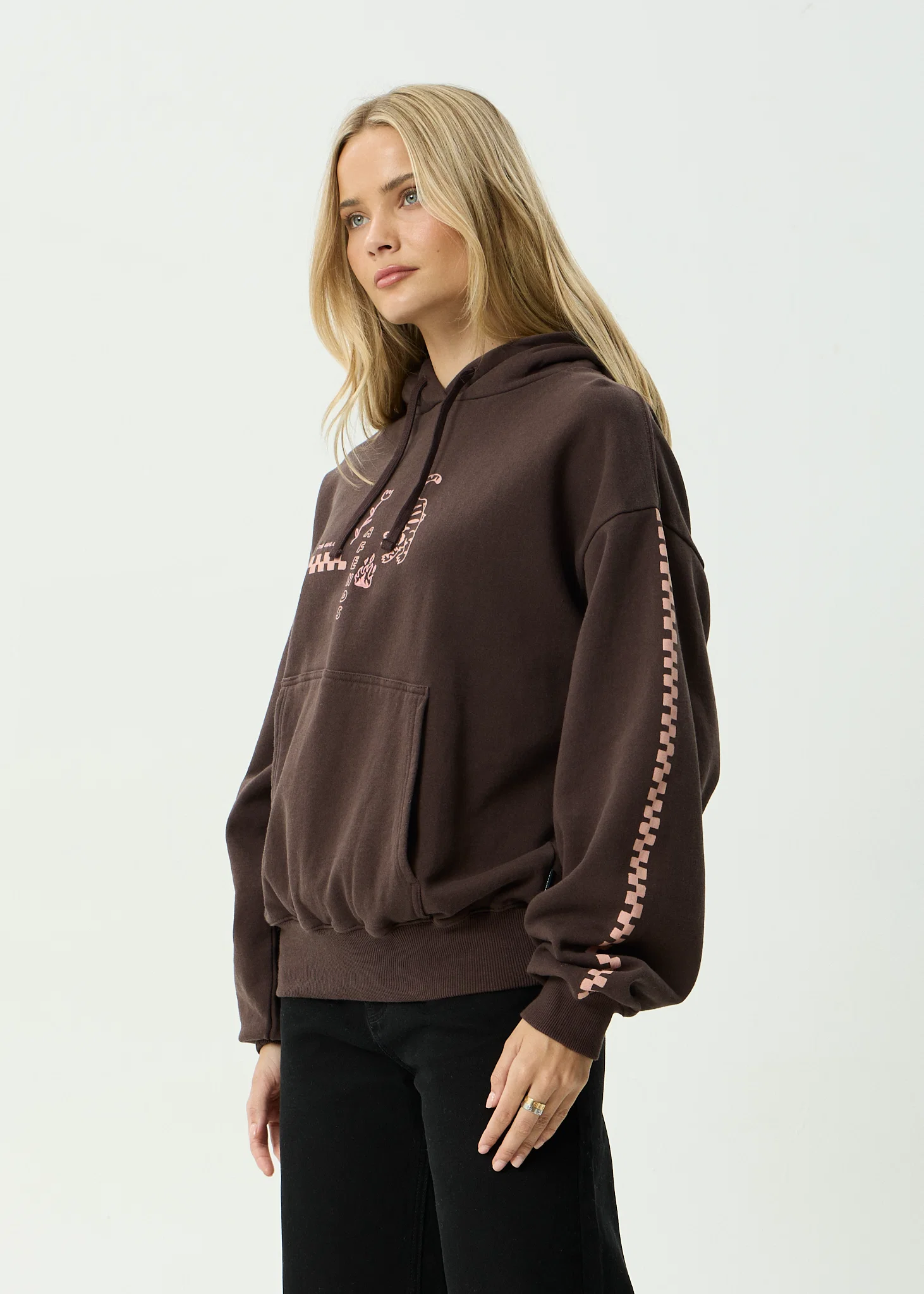 Afends Afends Women's Reality Check Boxy Pull-On Hood