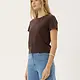 Afends Afends Women's Carmen Hemp Baby Tee Afends Afends Women's Carmen Hemp Baby Tee